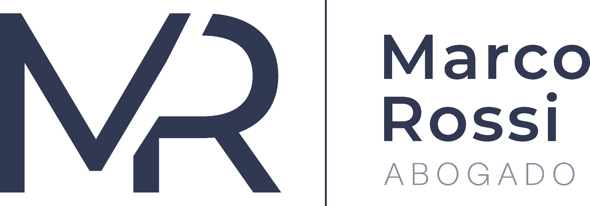Logo del estudio jurídico Marco Rossi